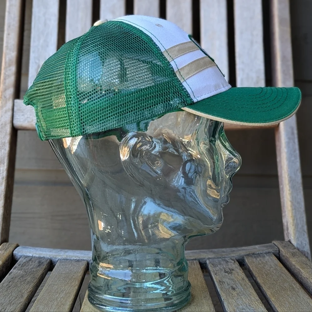 Colorado State University Colorado Rockies Baseball Cap Green White Tan Unisex
